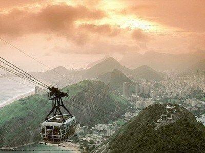 Vista Lateral Praia De Copacabana Rio de Janeiro Zewnętrze zdjęcie