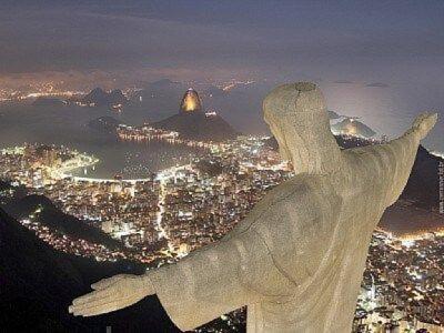 Vista Lateral Praia De Copacabana Rio de Janeiro Zewnętrze zdjęcie